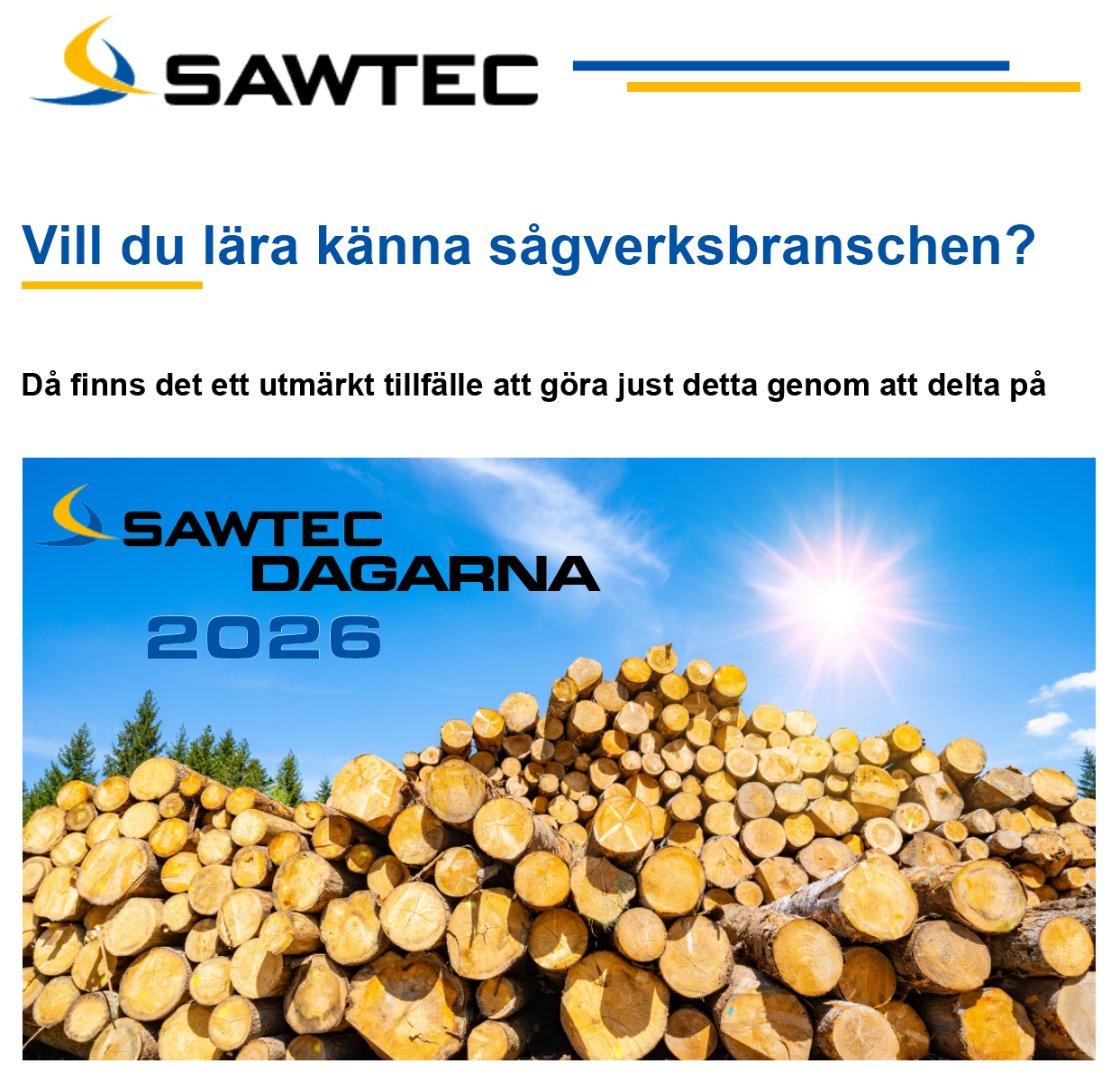 Sawtecdagarna 2026